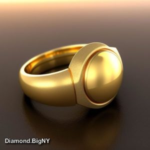 music stille solid gold ring new york style for real music star and style lover original from Diamond.BigNY